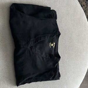 Lilly Pulitzer Black Mialeigh Top - size 6